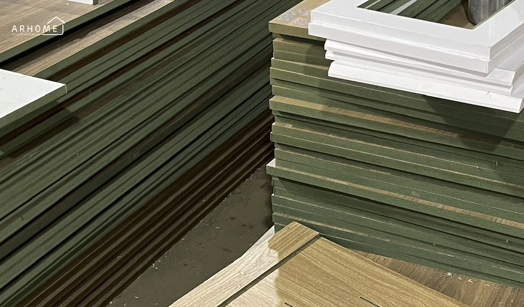 Chất liệu mẫu giường ngủ gỗ đẹp bằng gỗ công nghiệp An Cường