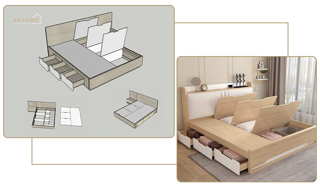 Kiểu dáng thiết kế giường